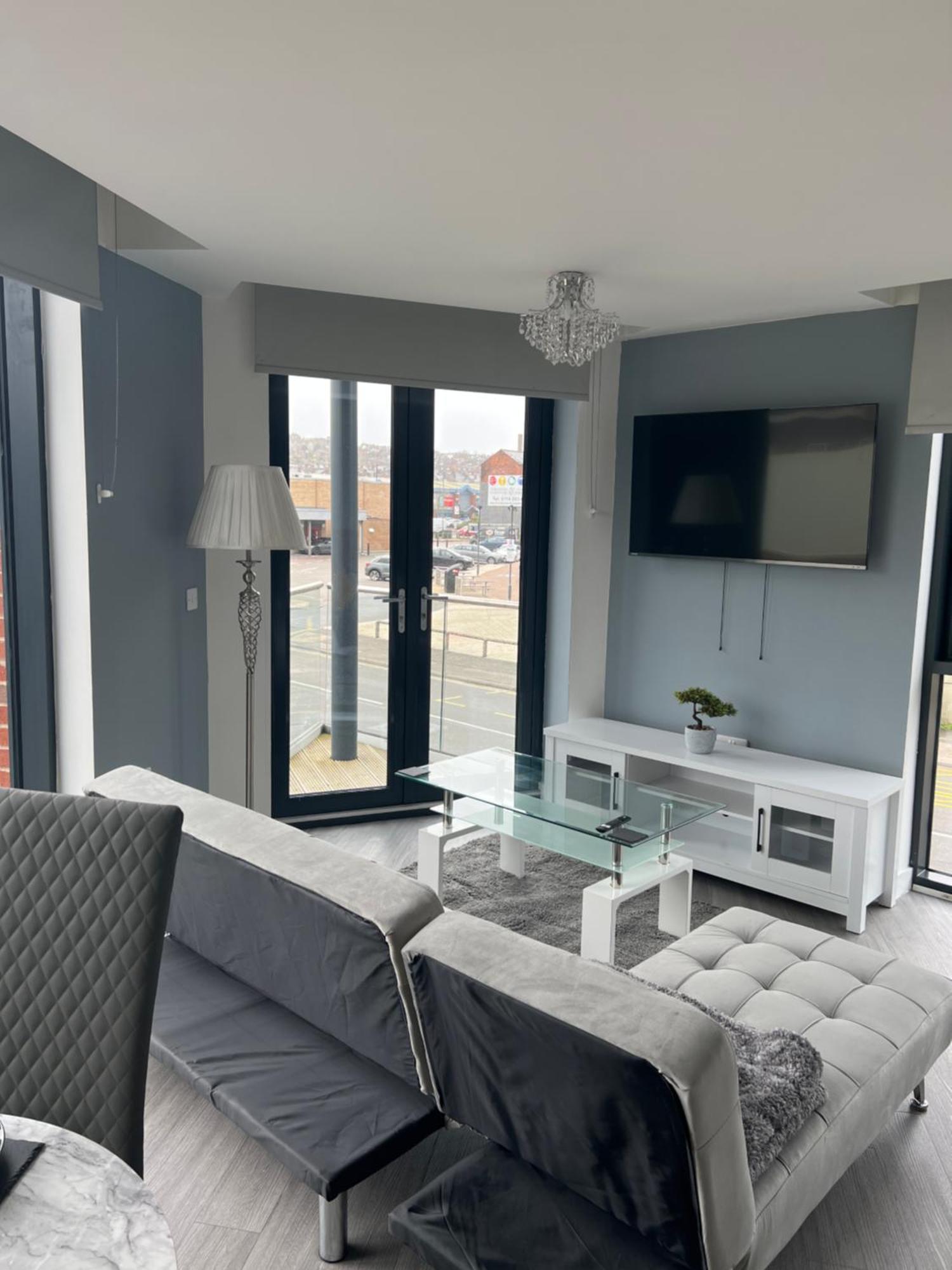 Excellent Studio Balcony Apartment In Sheffield Exteriér fotografie
